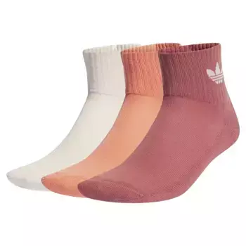 Носки 3 шт adidas Originals Mid crew, разноцветный