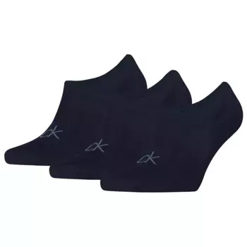 Носки 3 шт Calvin Klein 701236412 no show, синий