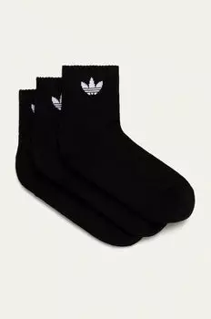 Носки (3 шт.) FM0643 adidas Originals, черный