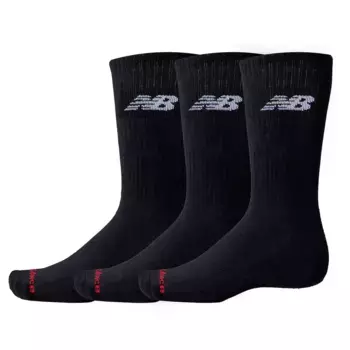 Носки 3 шт New Balance Everyday crew, черный