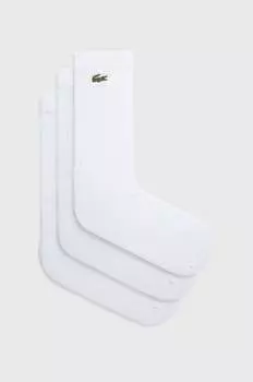 Носки (3 шт.) RA4182 Lacoste, белый