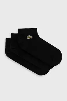 Носки (3 шт.) RA4183 Lacoste, черный