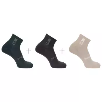 Носки 3 шт Salomon Everyday Ankle, разноцветный