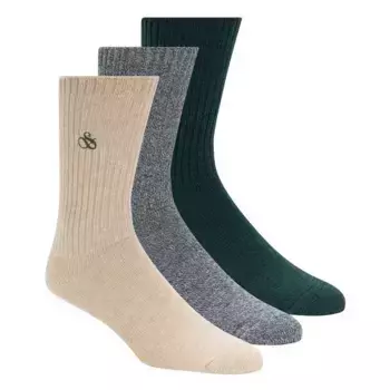 Носки 3 шт Scotch & Soda SS123279 crew, разноцветный