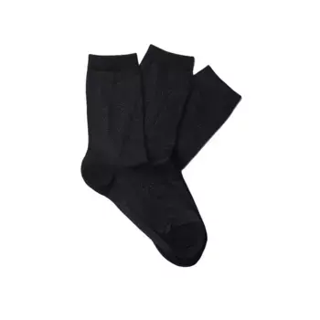 Носки 3 шт Selected Kim crew, черный