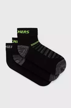 Носки (3 шт.) Skechers, черный