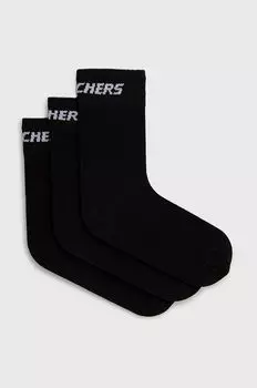 Носки (3 шт.) Skechers, черный