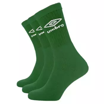 Носки 3 шт Umbro Sport, зеленый