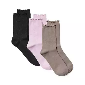 Носки 3 шт Vero Moda Magic Glitter, разноцветный