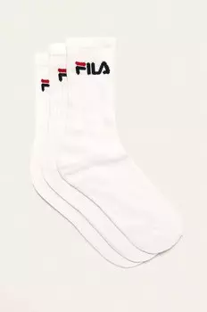 Носки (3 шт. в упаковке) Fila, белый