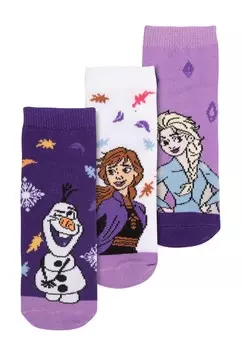 Носки 3ER PACK DISNEY DIE EISKNIGIN-FROZEN Disney FROZEN, цвет Lila