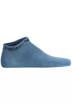 Носки 3ER PACK LOGO Emporio Armani, синий