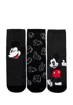 Носки 3ER PACK MICKEY MOUSE SNEAKER Disney, серый