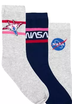 Носки 3ER PACK NASA United Labels, серый