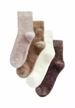 Носки 4 PACK Next, бежевый