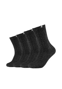 Носки 4 PACK Skechers, черный
