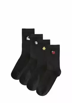 Носки 4 PACK STANDARD Next, черный