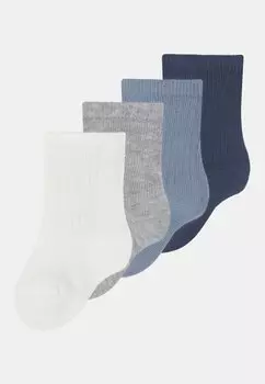 Носки 4 Пакета Lindex, цвет dusty blue