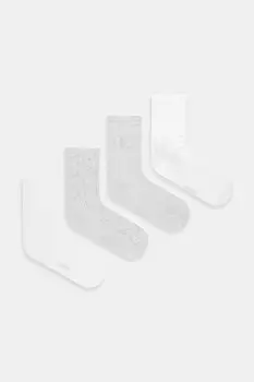 Носки 4 пары Calvin Klein Jeans, белый