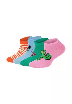 Носки, 4 пары Happy Socks, мультиколор