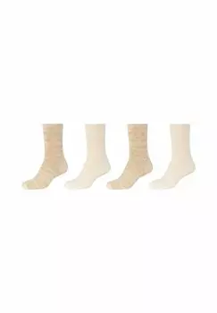 Носки 4ER PACK camano, бежевый