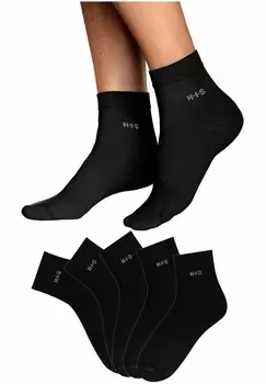 Носки 5 PACK H.I.S, черный