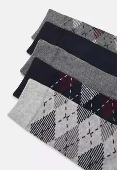 Носки 5 PACK Pier One, бордовый