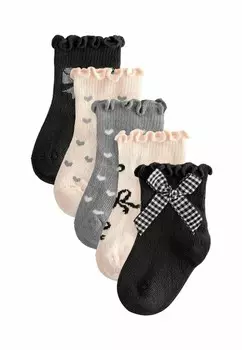 Носки 5 PACK REGULAR FIT Next, черный