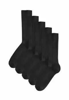 Носки 5 PACK REGULAR FIT Next, черный
