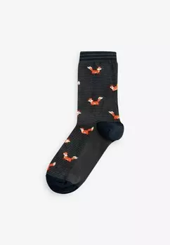 Носки 5 PACK REGULAR FIT Next, серый