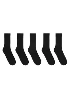 Носки 5 PAIRS OYSHO, черный