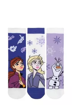 Носки 5ER PACK DIE EISKNIGIN, FROZEN Disney FROZEN, фиолетовый