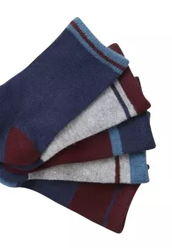 Носки 5ER-PACK Vertbaudet, красный