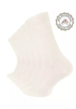 Носки 6 PAAR Clark Crown, бежевый