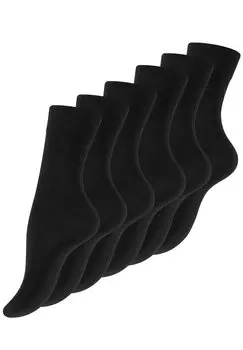 Носки 6 PAAR OHNE GUMMIBUND Cotton Prime, цвет schwarz