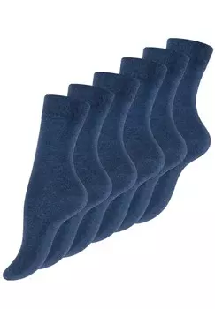 Носки 6 PAAR OHNE GUMMIBUND Cotton Prime, синий
