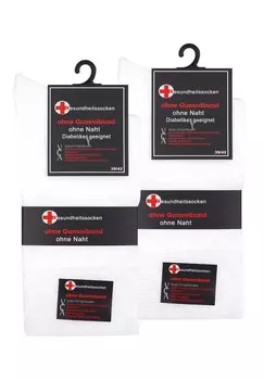 Носки 6 PAAR OHNE GUMMIBUND Cotton Prime, белый