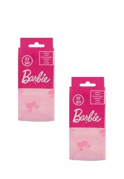 Носки 6 PACK Barbie, пестрый розовый