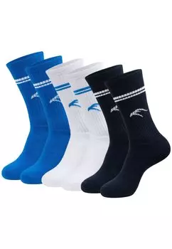 Носки 6 PACK INDICODE JEANS, цвет black/navy/white