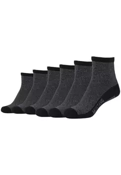 Носки 6 PACK Mustang, черный