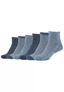 Носки 6 PACK Mustang, синий