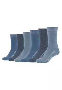Носки 6 PACK Mustang, синий