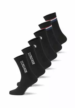 Носки 6-PACK U.S. Polo Assn., черный