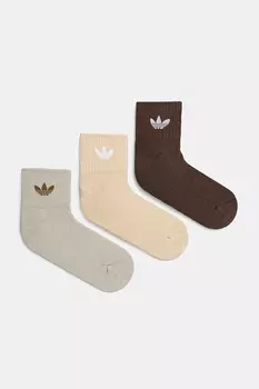 Носки 6 пар Adidas Originals, бежевый