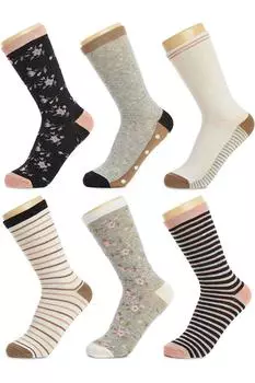 Носки, 6 шт. CityComfort, мультиколор