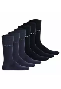 Носки 6ER PACK Emporio Armani, цвет Schwarz Marine