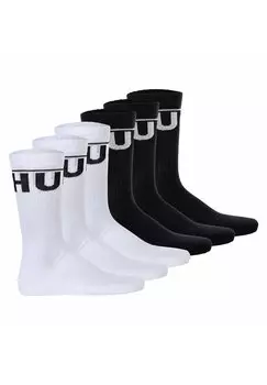 Носки 6ER PACK - ICONIC LOGO HUGO, белый