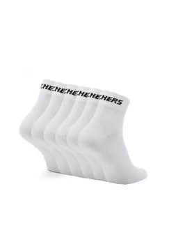Носки 6ER PACK UNISEX QUARTER Skechers, белый