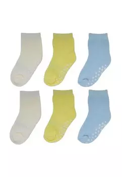 Носки 6ER-PACK Yalion, цвет wei gelb hellblau