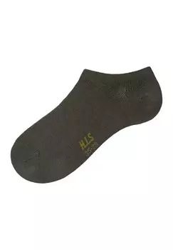 Носки 6PACK H.I.S, хаки